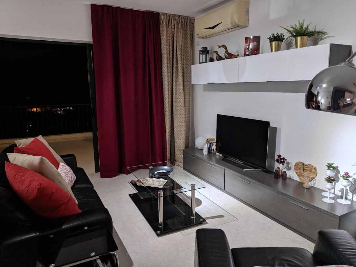 Gaia Penthouse Sea And Country Views Home St. Paul's Bay Ngoại thất bức ảnh
