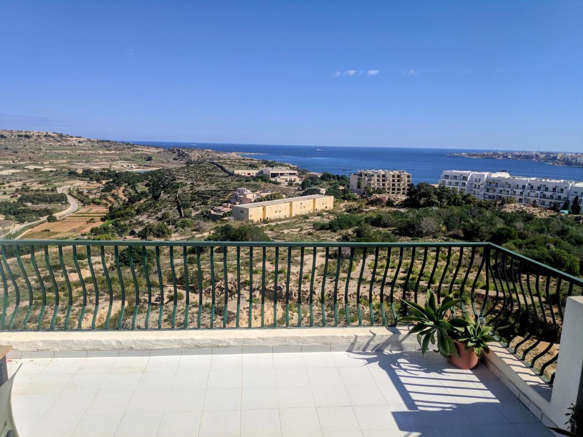 Gaia Penthouse Sea And Country Views Home St. Paul's Bay Ngoại thất bức ảnh
